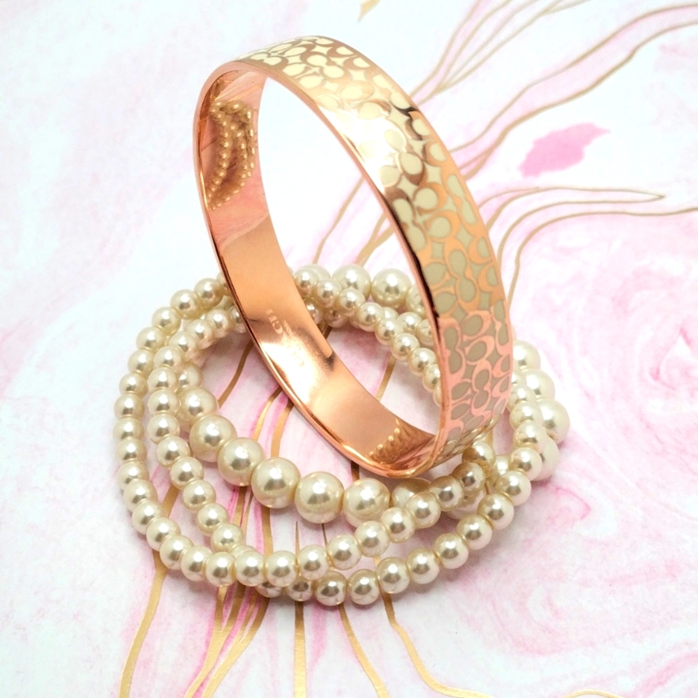 Coach Branded Bangle - Picture 3 of 3